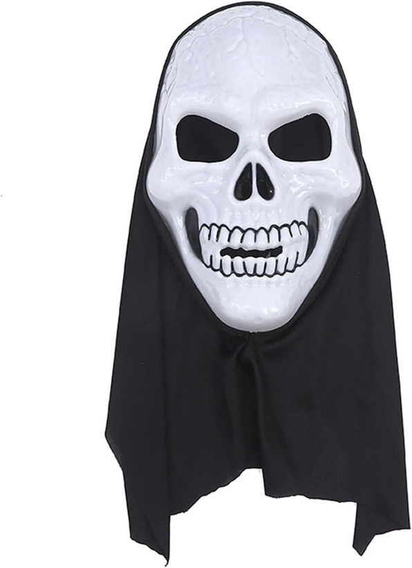 خرید ماسک اسکلت سفید