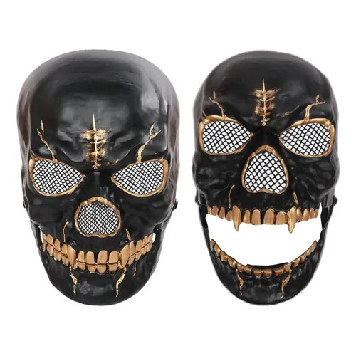 ماسک ترسناک اسکلت فک متحرک