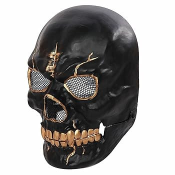 خرید ماسک اسکلت مشکی