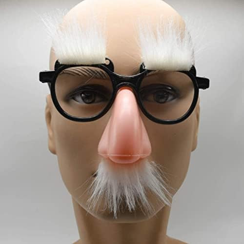 ابزار نمایشی عینک سیبیل ابرو دماغ مصنوعی