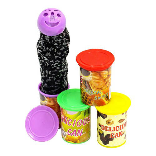 لیوان شکلات شوخی پرشی