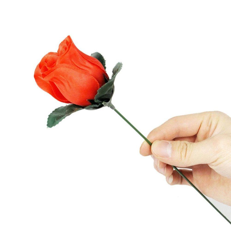 گل تبدیل شده از مشعل در نمایش شعبده