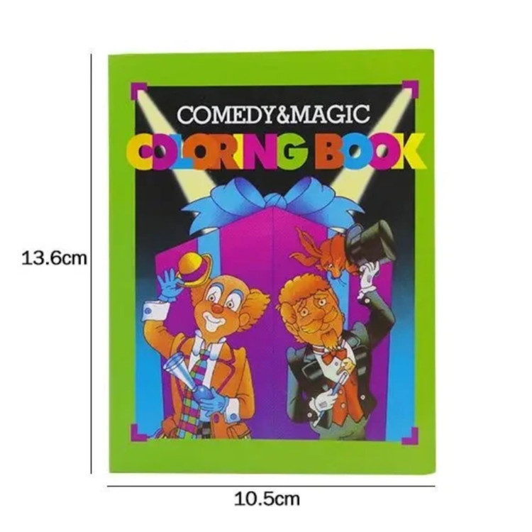 کتاب شعبده Coloring Book مناسب اجرای شعبده و سرگرمی کودکان و بزرگسالان